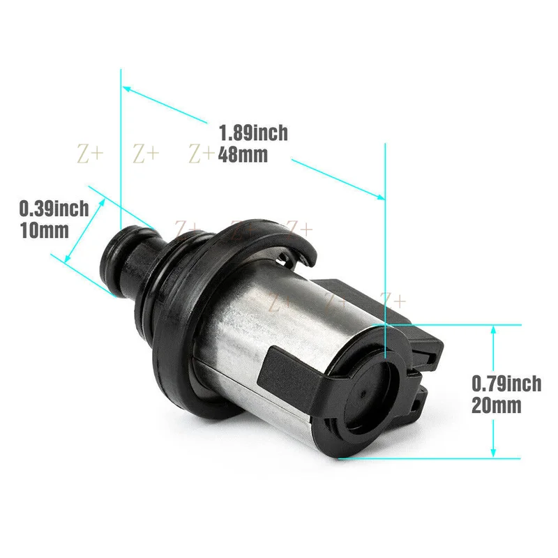 Z+   4PCS Torque Converter AWD Control  Lock-Up Solenoid For Subaru CVT TR580 TR690