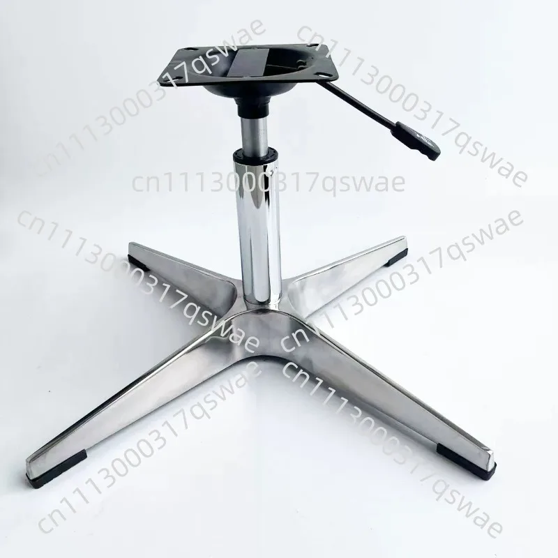 Thickened aluminum alloy cross-leg chassis rotating chair base replacement accessories