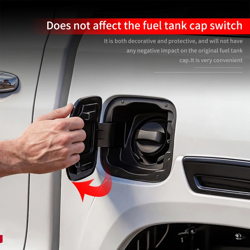 For 2026 Toyota Hilux SR SR5 Pickup Fuel Tank Cap Decorative Cover Anti-scratch Modification Sticker Exterior Car Accessories view 4