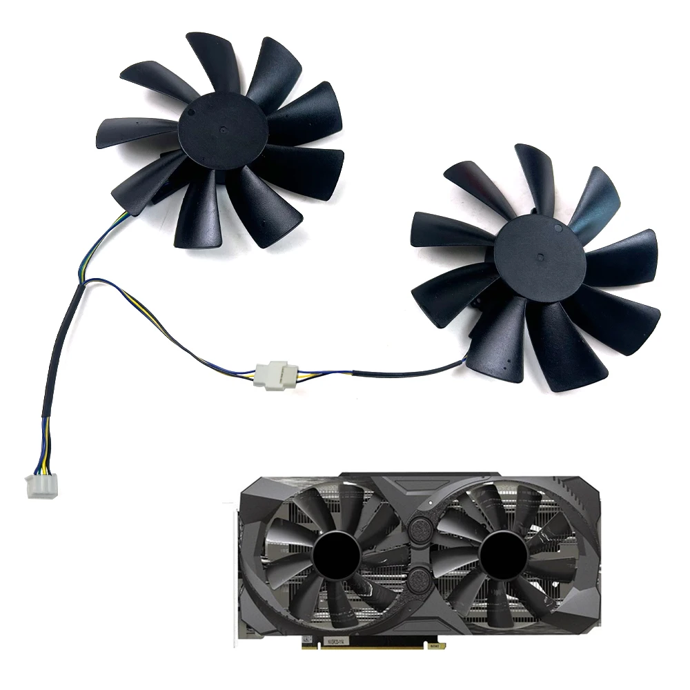 NEW Cooling Fan 100mm 4pin RTX3070 GPU FAN For Manli PNY GeForce RTX3070 UPRISING Dual Graphics Card Cooler Fan