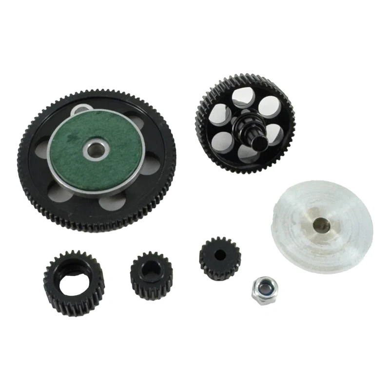 Axial Scx10 Upgrades Parts Metallic Transmission Gears Set Axle Links body chassis gearbox bumper For 1/10 Rc Car Accessories