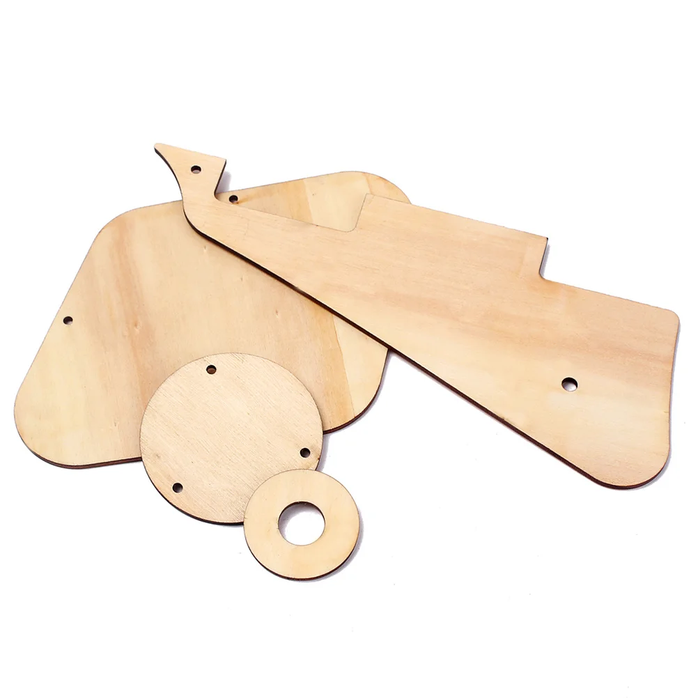 

1Set Maple Wood Guitar Pickguard Set Environmentally Friendly Electric Guitar Cover Scratch Protection Pickup Selector Plate
