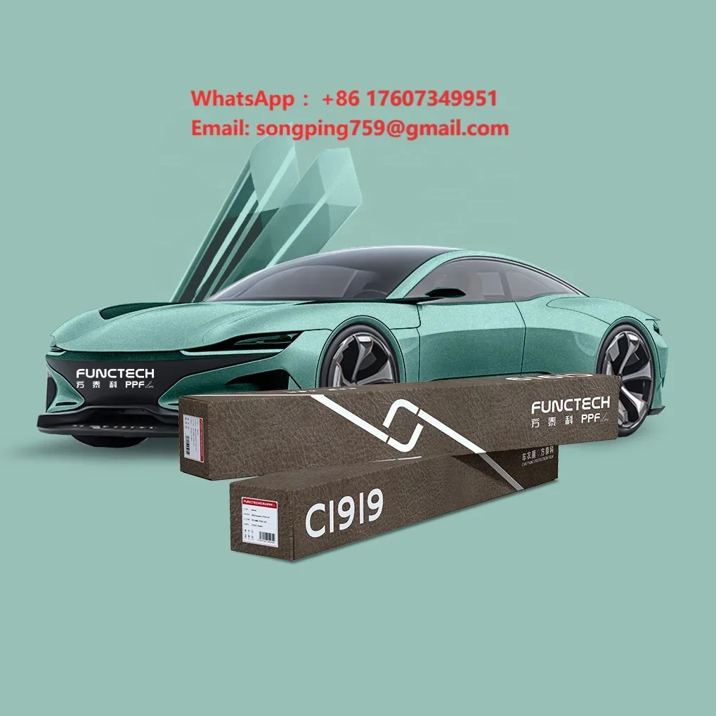 Removable Self Healing Anti Scratch TPU Car Body Color Change Wrapping Film Vehicle Wrap PPF Film Roll