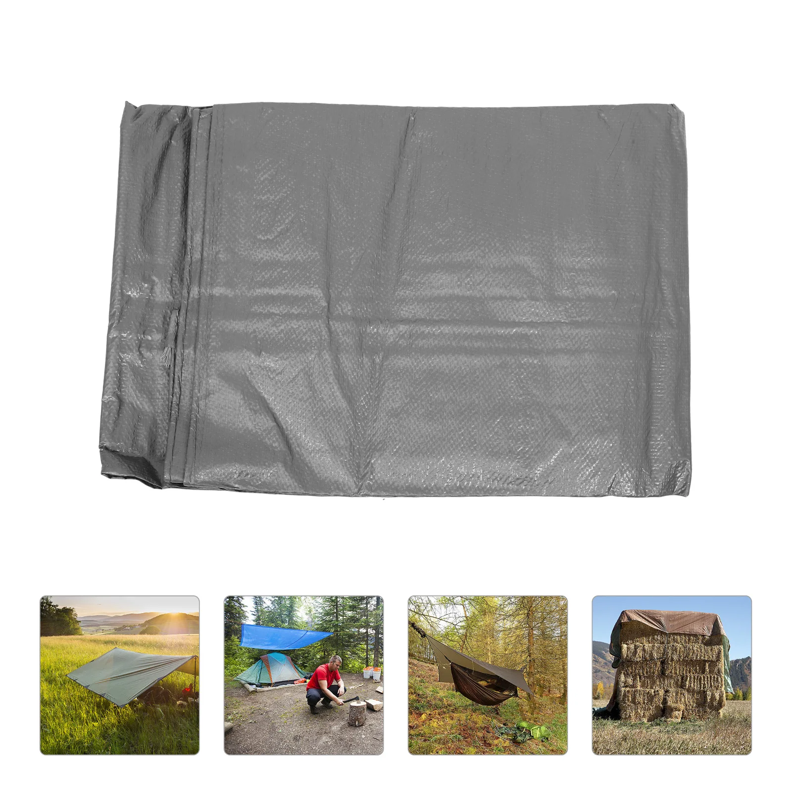 

Waterproof Tarp Heavy Duty Pe Tarpaulin For Garden Shade Canopy Truck Cover Outdoor Rainproof Shelter Sun Shade Tarp