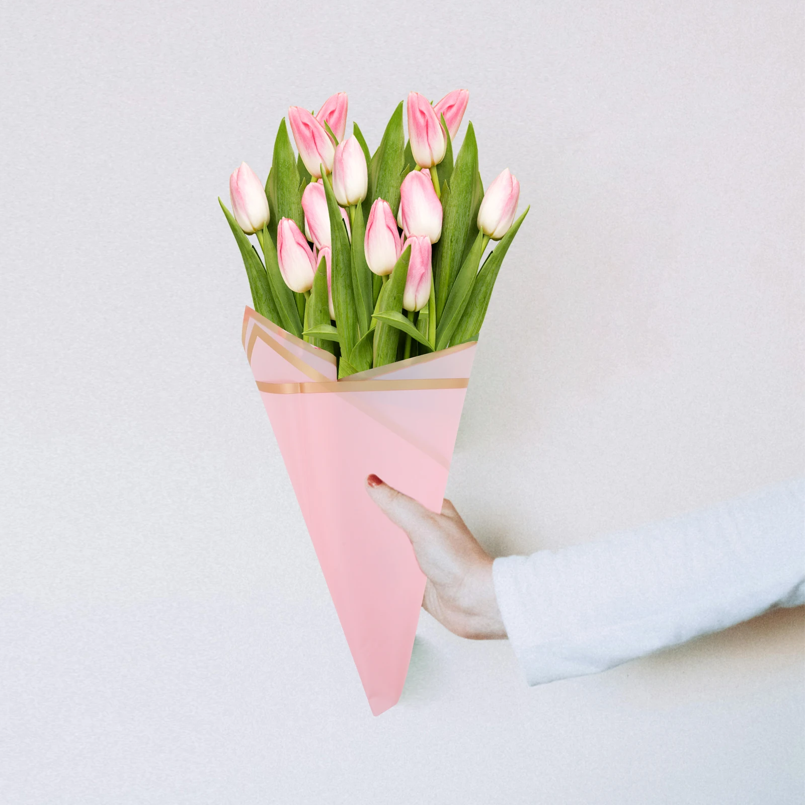 

20Pcs Waterproof Flower Wrapping Paper Elegant Floral Bouquet Paper Wrap Sheets for Present and Flower Packaging Decorative