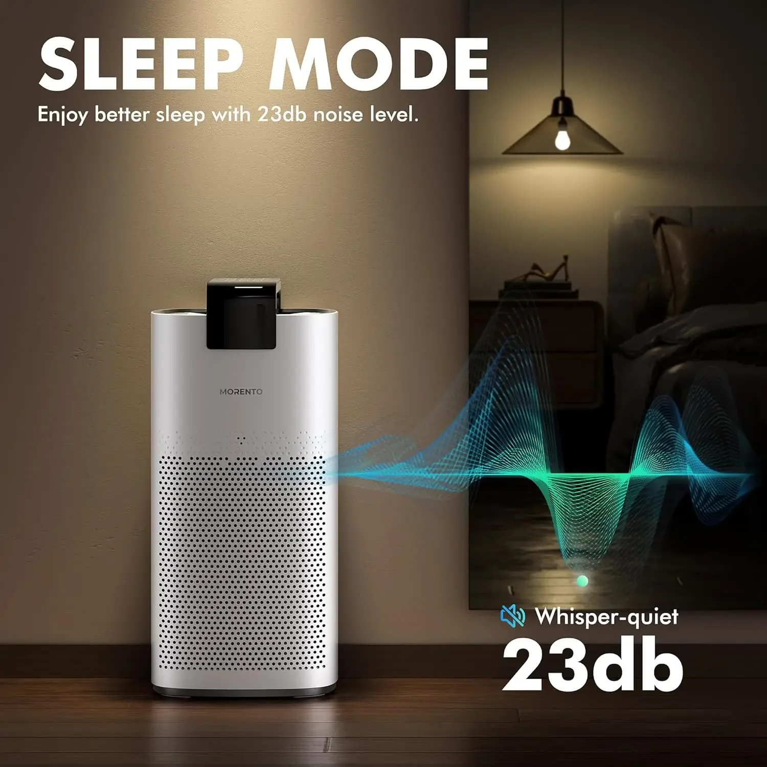Air Purifiers for Home Large Room Up to 2050 Ft² with PM 2.5 Air Quality Sensor, Smart WiFi and Sleep Mode, Hepa Filters Filter