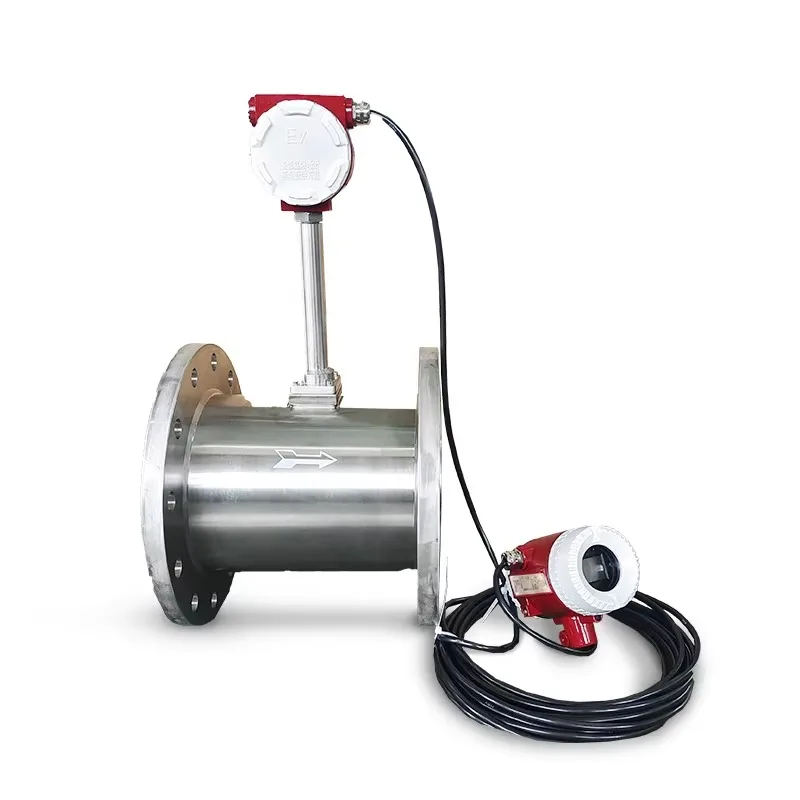 

Remote Distilled Water air Steam Gas vortex Flow Meter Sensors