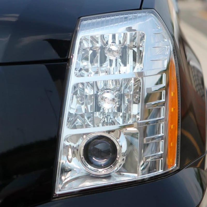 For Cadillac Escalade 2006 2007 2008 2009 2010 2011 2012 2013 Car Accsesories Transparent PC Material Headlight Lens