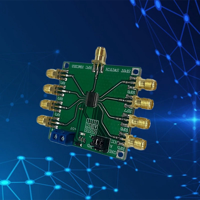 2X HMC253 DC-2.5 mesurz RF Multifonction Unique Pole Lecture Lancer Commutateur Rf Canal Sélectionner Antenne Tech