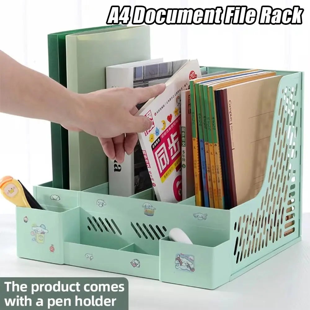 

1Pcs Large Capacity Desktop File Rack Multi-layer A4 Document Certificates File Holder Tray Plastic Thickened