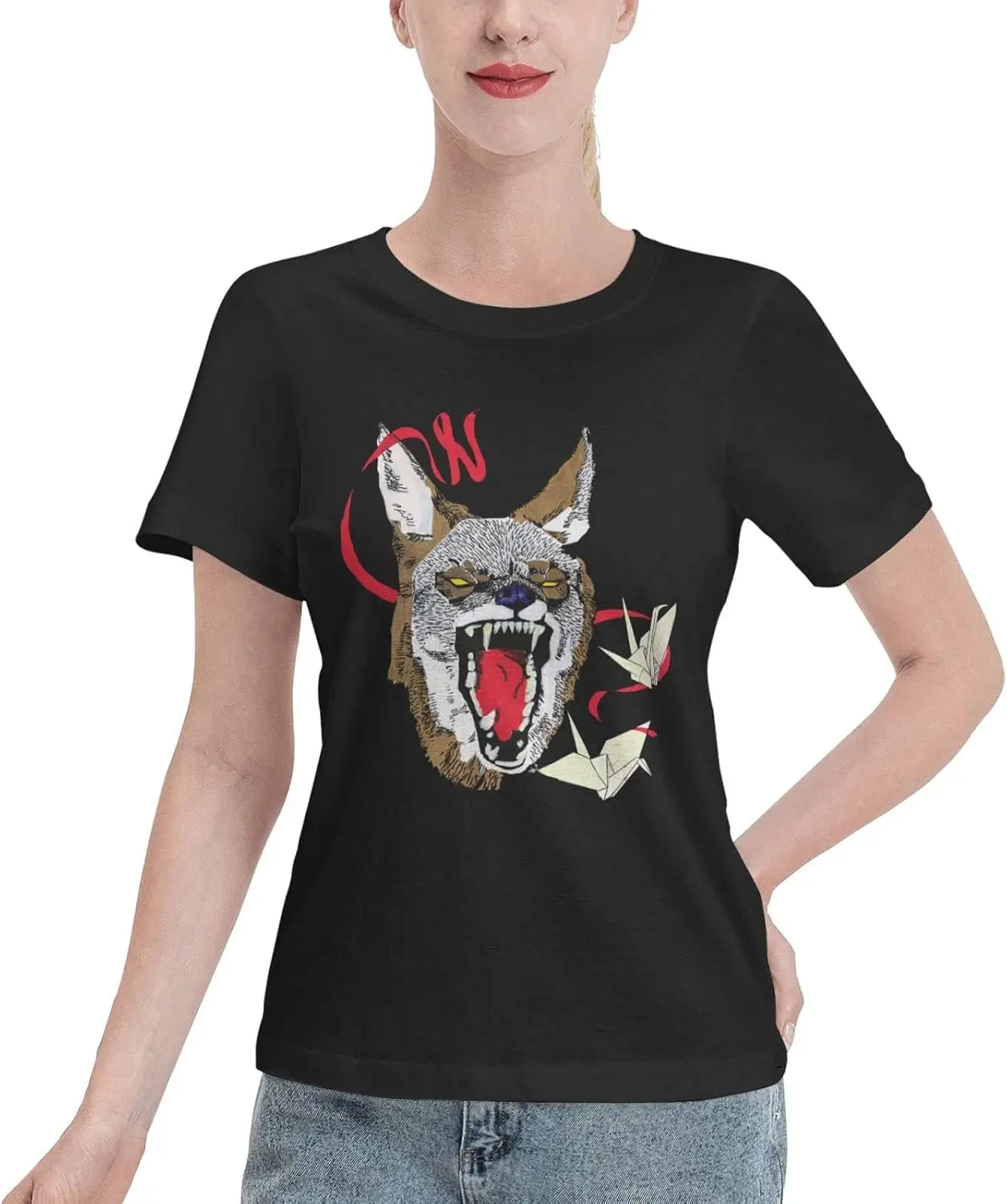 

Hiatus Music Kaiyote Band T-Shirt Women Summer Tops Cotton Short-Sleeve Clothes Crewneck T Shirt