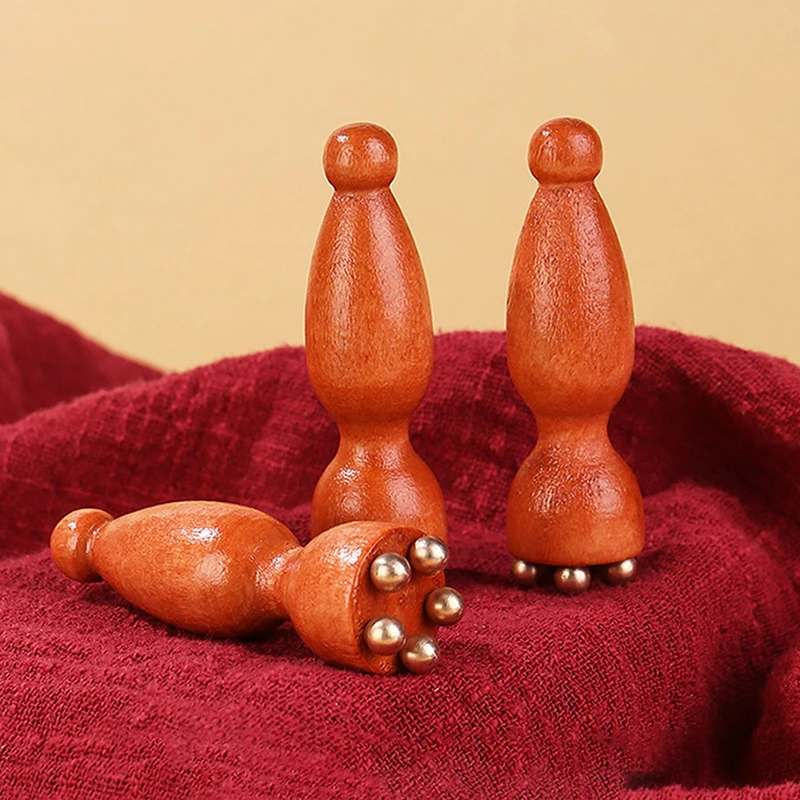 

Sandalwood Face Eye Massage Tools Lotus Seedpod Shape Massager Facial Physiotherapy Tool Gua Sha Face Skin Care Massage Sticks