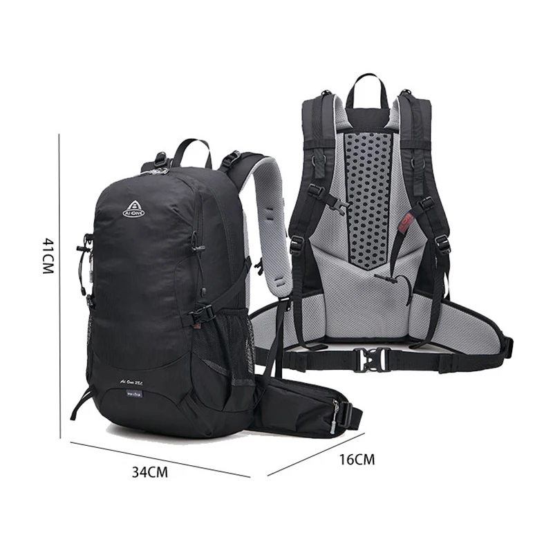 30L Lightweight Waterproof Hiking Backpack with Rain Cover Outdoor Sports Bag Travel Daypack for Camping Climbing Skiing Cycling