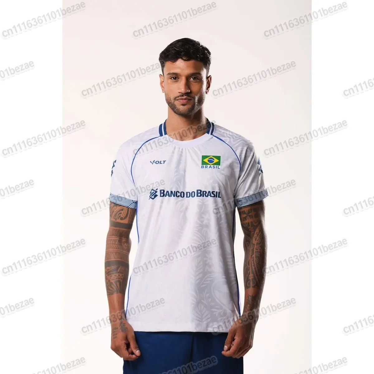 2026 CBV Brasilien Unisex Volleyball-Trikot Beachvolleyball-Shirt Herren Damen Sommer Sport Schnelltrocknendes Trikot Familien-Set – Detail 6