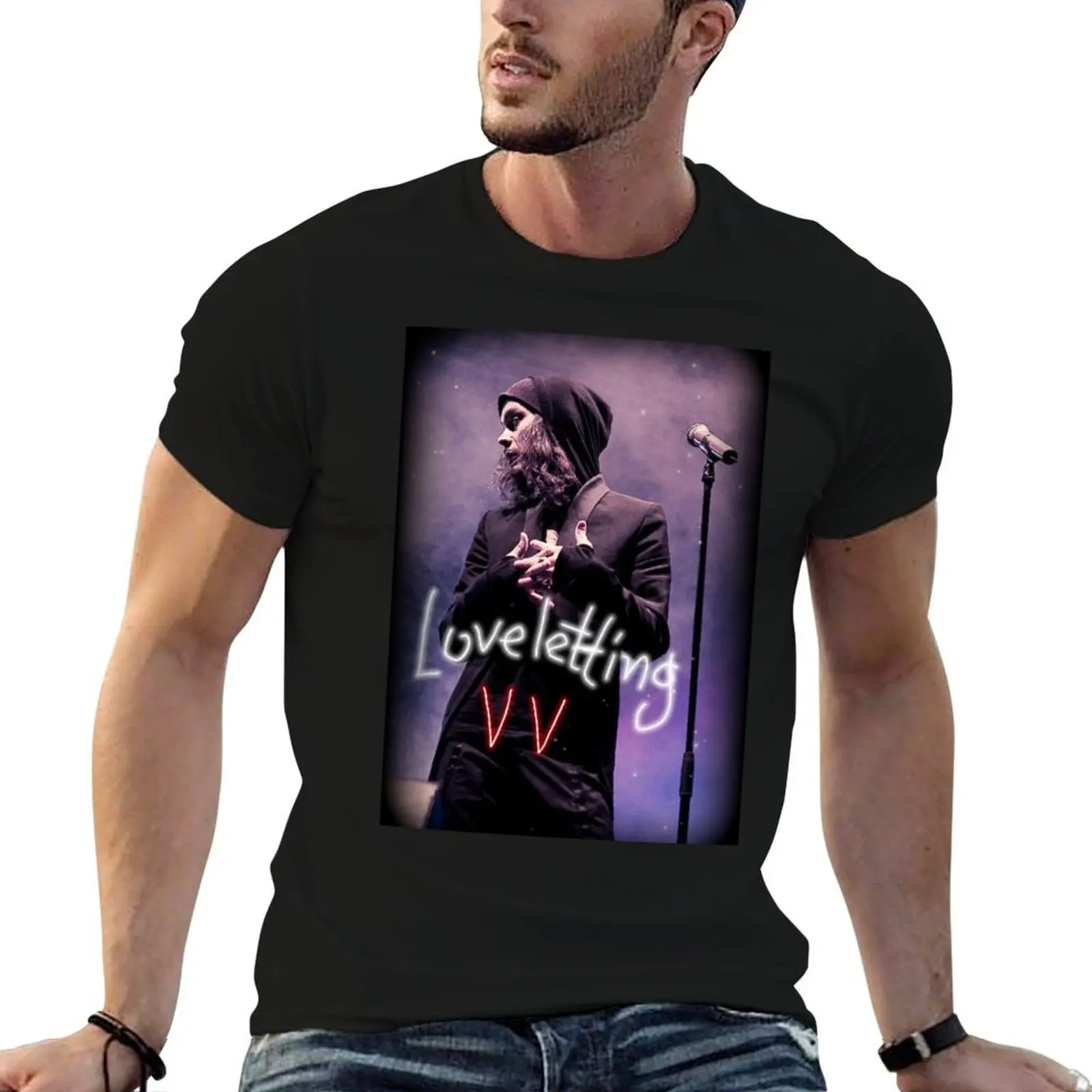 

Loveletting_Ville Valo_ T-Shirt man tshirt essential t shirt mens graphic t shirts T-Shirt