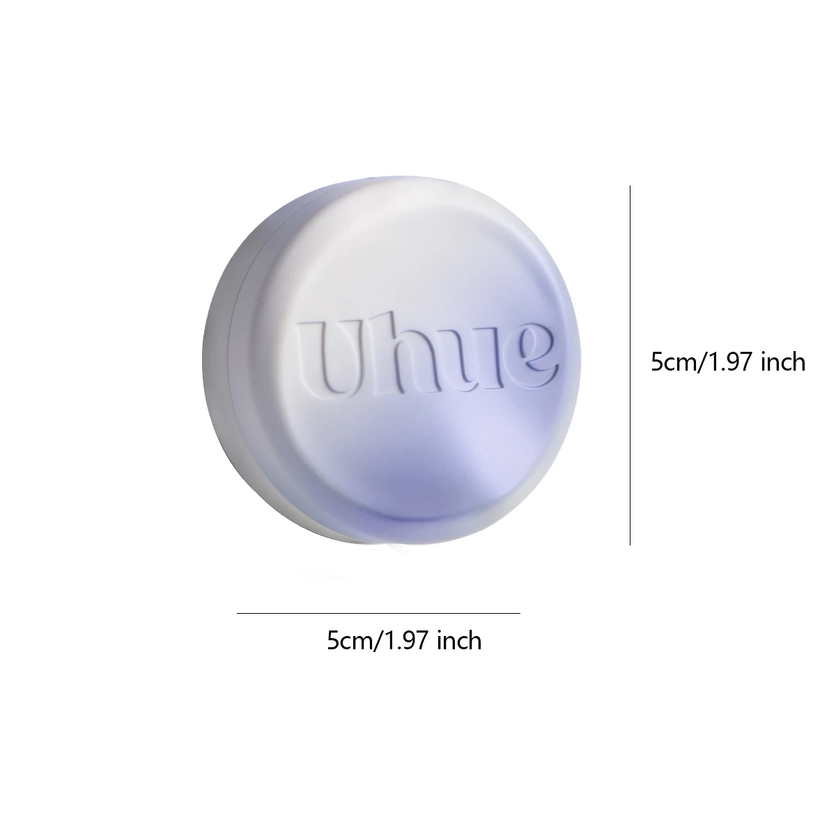 Uhue única sombra série e, sombra em pó, brilho dimensional, pó ultrafino, uso duradouro, maquiagem criativa, brilho