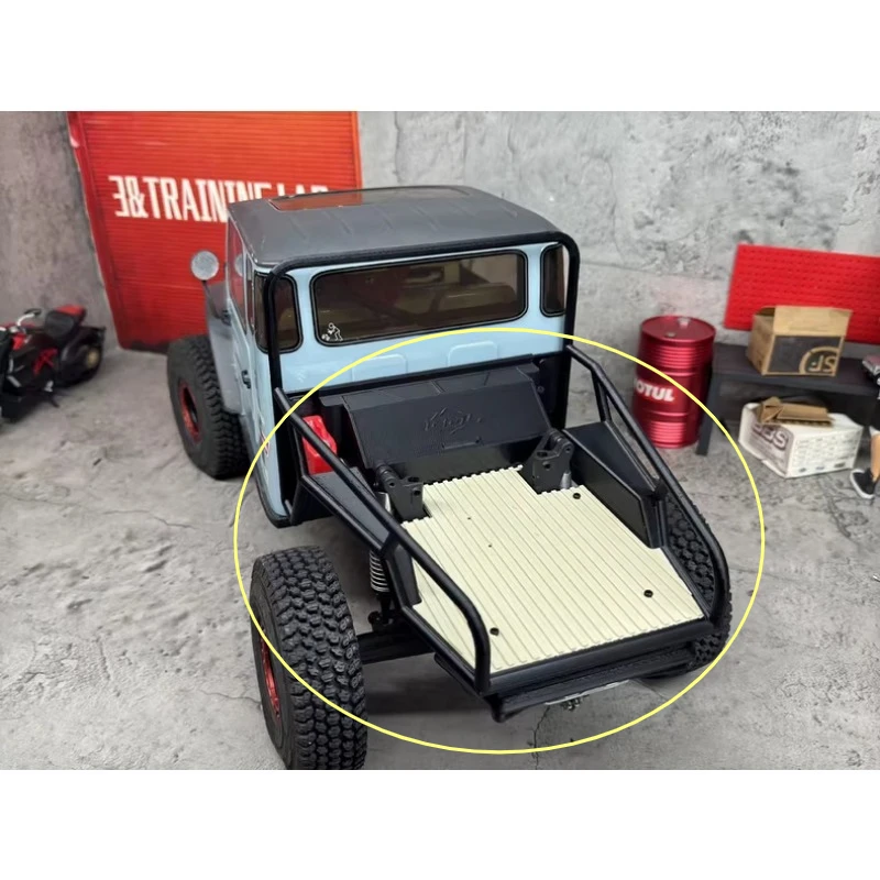 VP VS4-10 Phoenix TUBE Chassis Racing Truck Bed, Scale Realistic Rear Cargo Bed Conversion Upgrade Parts for RC Crawler Car