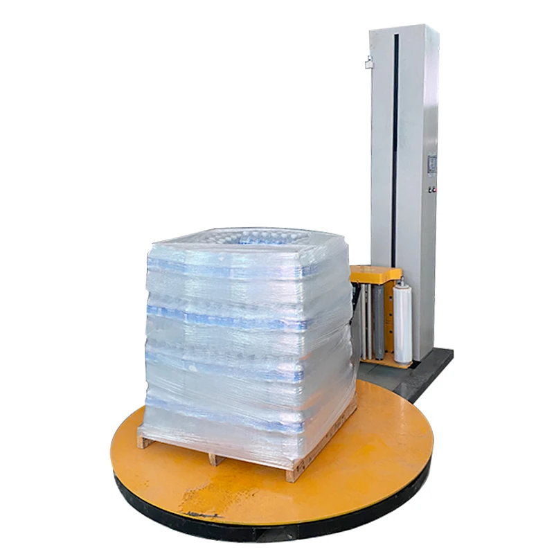 Automatic Pre-stretch Stretch Film Packaging Machine Pallet Packing Machine Baler Of Factory Packing Use