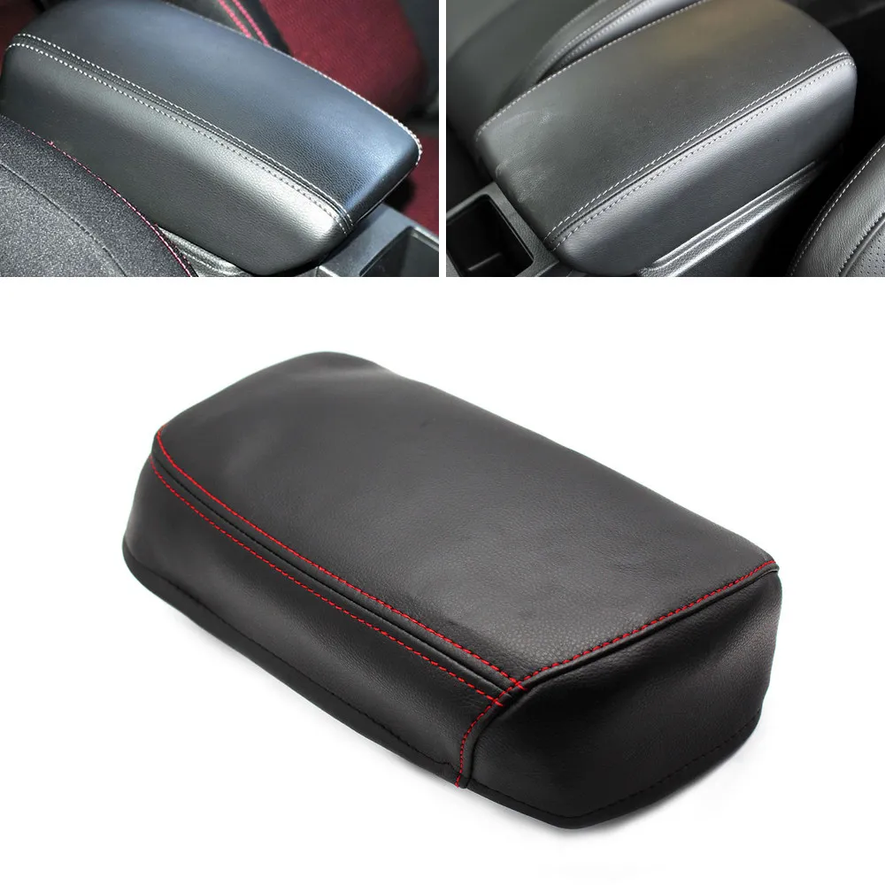 For Nissan Qashqai 2008 2009 2010 2011-2017 Car Accessories Microfiber Leather Armrest Console Lid Box Protection Cover Trim