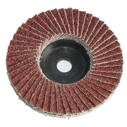 Discos de lijado de aleta plana, accesorios de corte de madera para amoladora angular, 1/3 piezas, 75-125mm, 40-120Grit