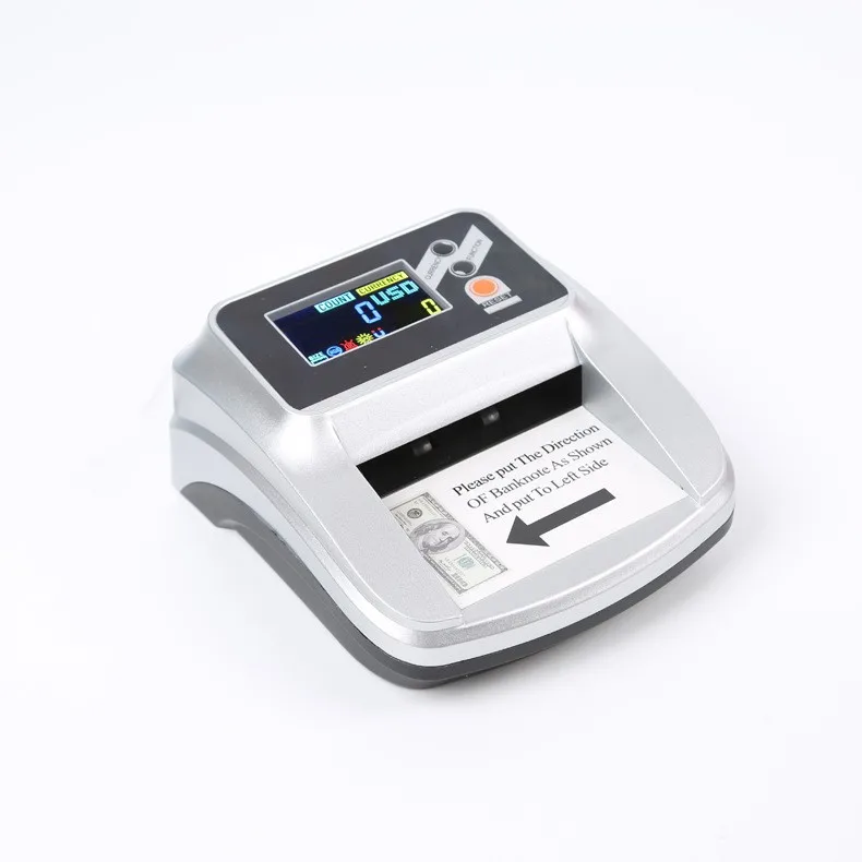 Direct Supply USD Euro Bill Detector, Multi-Currency Support Mini Bill Counting Machine for Foreign Trade