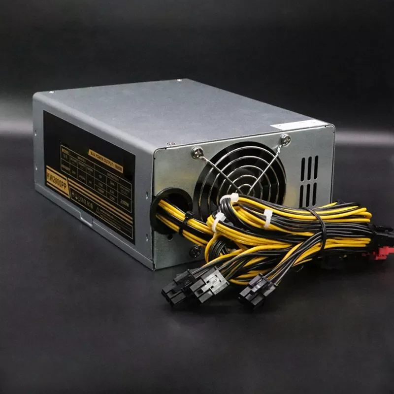 Mining PSU  GWGJ 2000W ATX Power Supply Unit