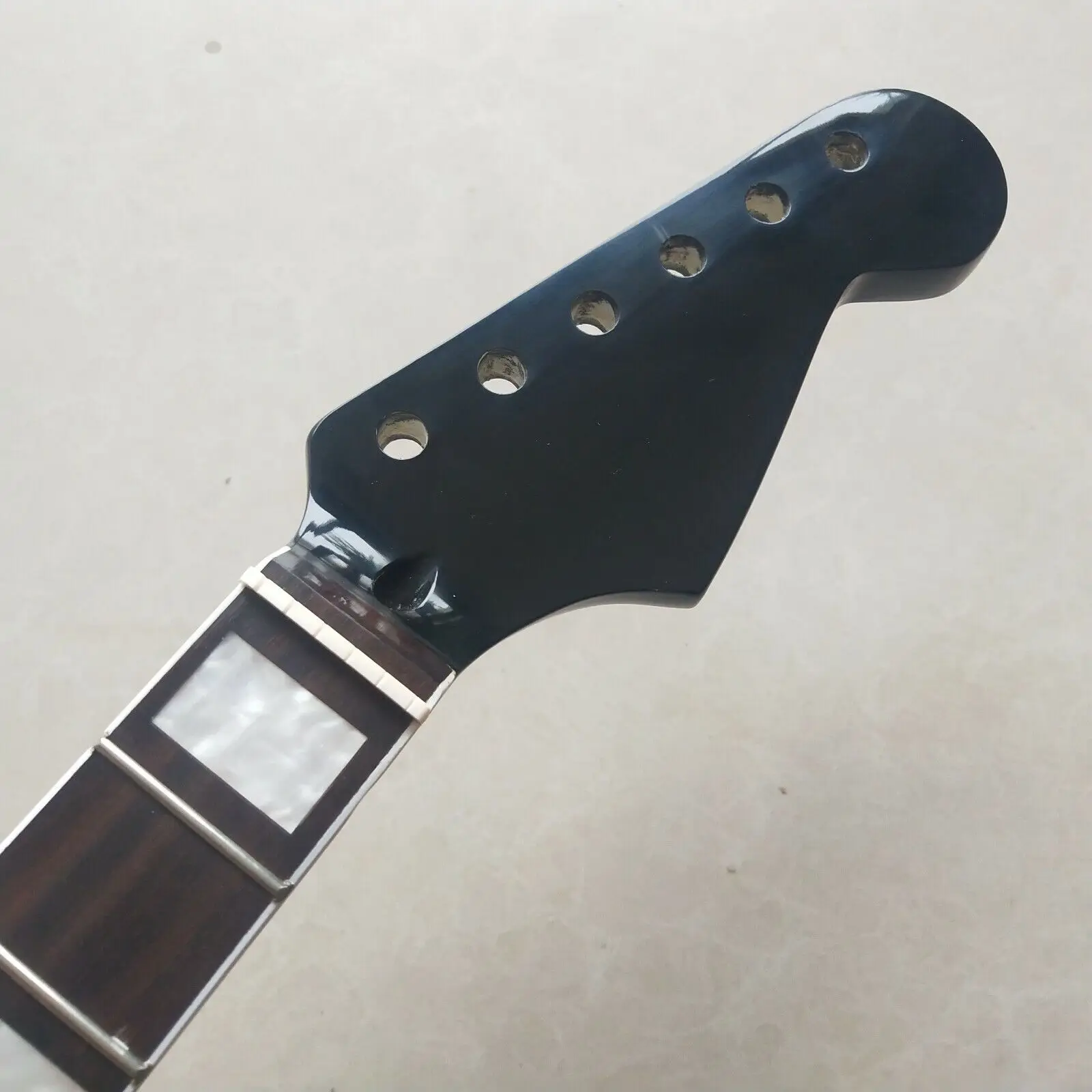 Black Maple Guitar neck 22 fret 25.5\