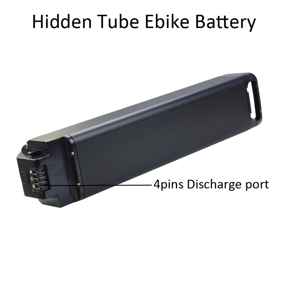 Dengfu-E10 Biktrix Monte Capro Ebike Battery, Hidden Tube Battery with Charger, 48V, 17.5Ah, 840Wh, 500W, 750W