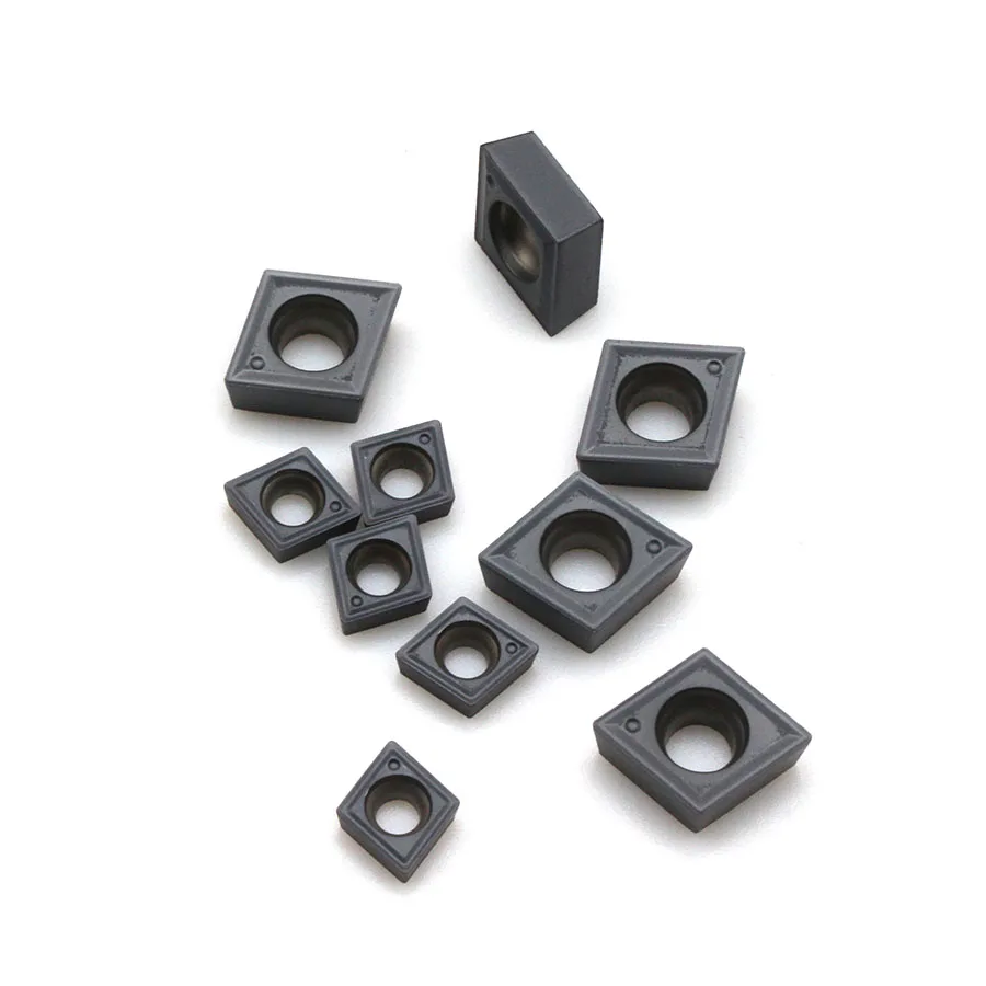 CCMT060204 NN LT10 Nội Bộ Dụng Cụ Quay Rau CCMT09T304 NN LT10 Carbide Miếng Kim Loại CNC Tiện Dụng Cụ, cho Thép Không Gỉ Và Thép Không Gỉ