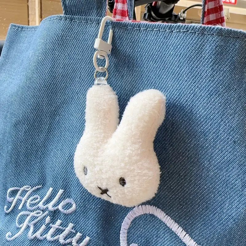 Niedlicher Miffy Plüsch-Schlüsselanhänger Taschenanhänger | Weiche Hasen-Taschenaccessoires, Vielseitige & Mädchenhafte Dekoration – Detail 10
