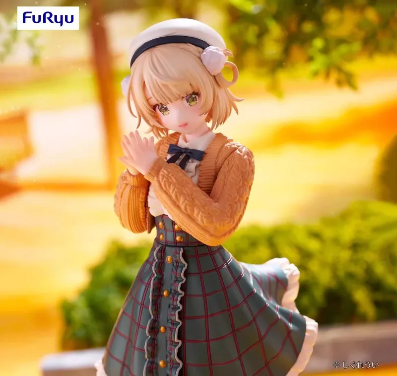 FuRyu حقيقية الثلاثي-Try-iT الشكل الظاهري YouTuber Shigure Ui أنيمي الشكل عمل لعب للأطفال هدية الكريسماس تحصيل نموذج
