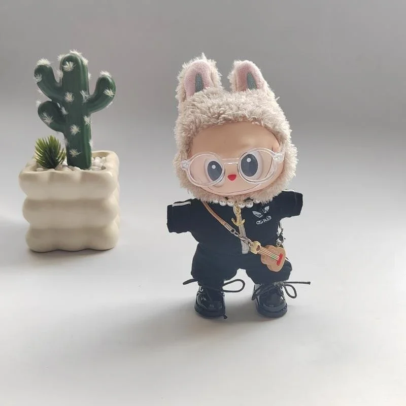 

Для 17 см Labubu модная креативная одежда изысканная кукла одежда ручной работы 1/2 универсальная милая ручная работа высококачественное сочетание