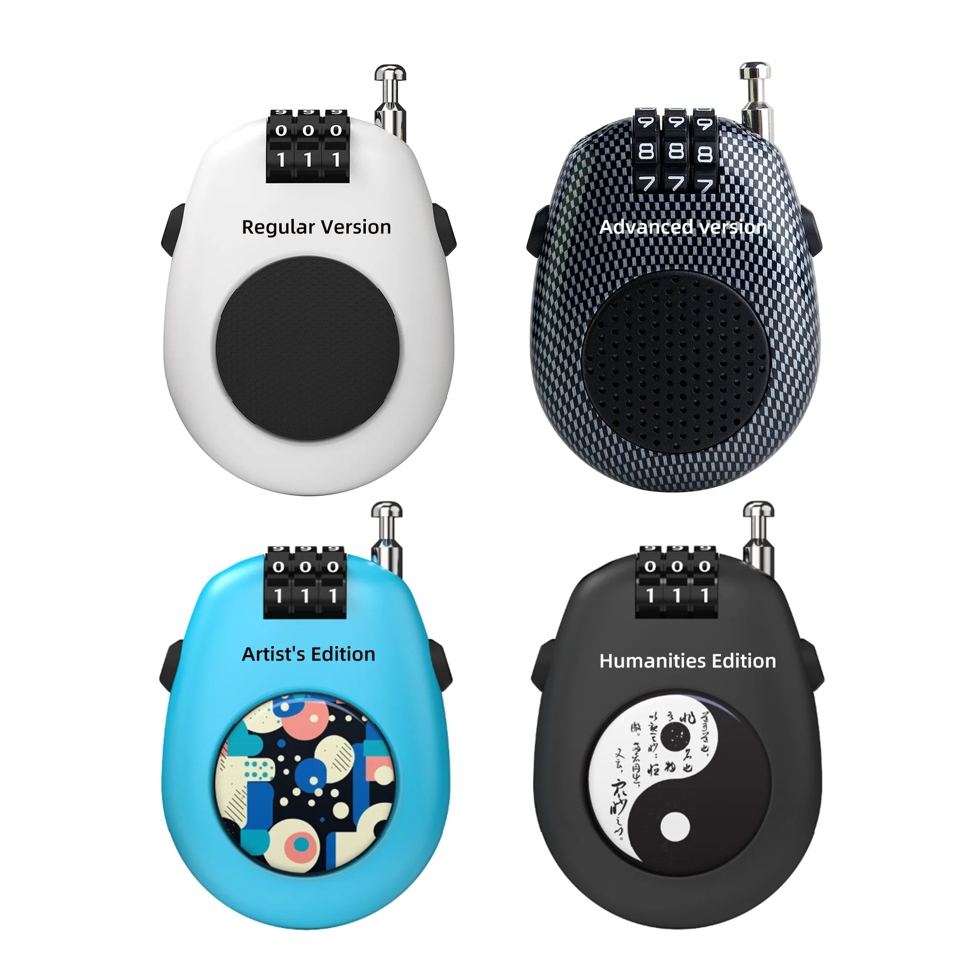 

Ruyi Steel Rope and Cable Combination Lock, Anti-theft Combination Lock for Cycling Equipment,Universal Safety Lock for Bicycle