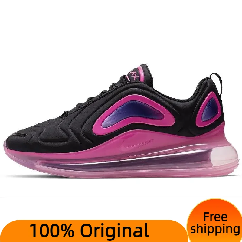  Nike Air Max 720 Black Laser Fuchsia Sneakers shoes AO2924-005