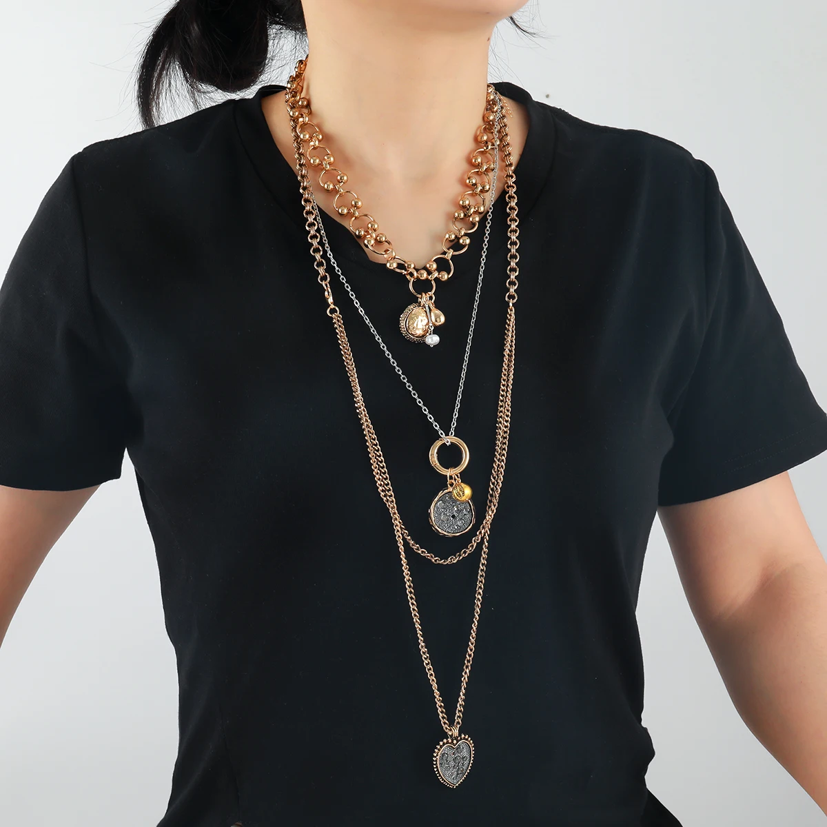 #72 Latest Layered Chain Necklaces Offers