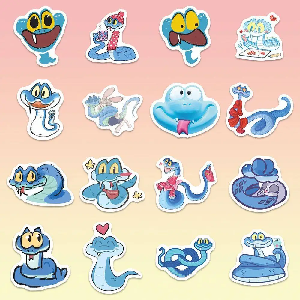 Hot New Gary Sticker Zootopia Gary Snake Cartoon fai da te carino Ins adesivo decorazione per telefono e tablet regalo