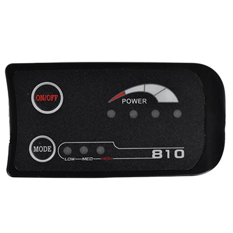전기 자전거 계량기 LED 디스플레이, 전기 자전거 계량기 리치, S810, 5PIN, 36V UART