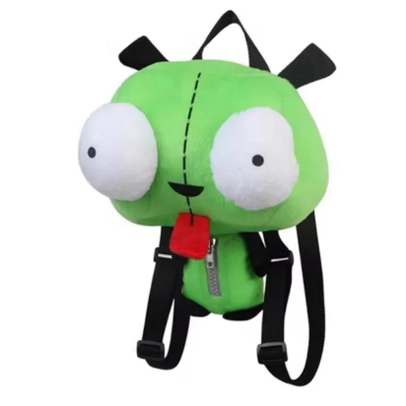 12-31cm QMX Stock Halloween Christmas Eve Zipper Mouth Alien Invader ZIM Jim Assistant GIR Crocodile Rocky LOKI Plush Doll Gift