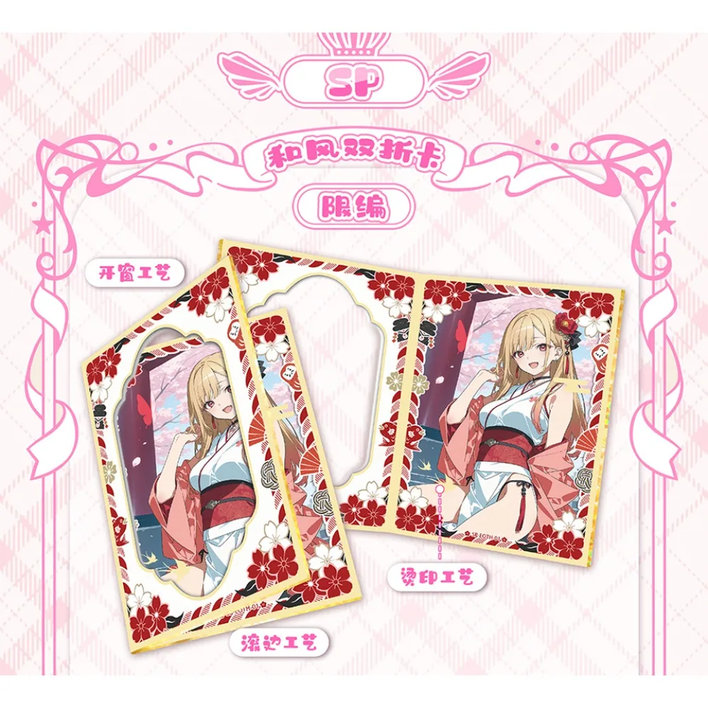 Echoes of The Heart Collection Cards Game Console Fun Design Q-version Cartoon Cute Popular Character Anime Hobby Card Xmas Gift