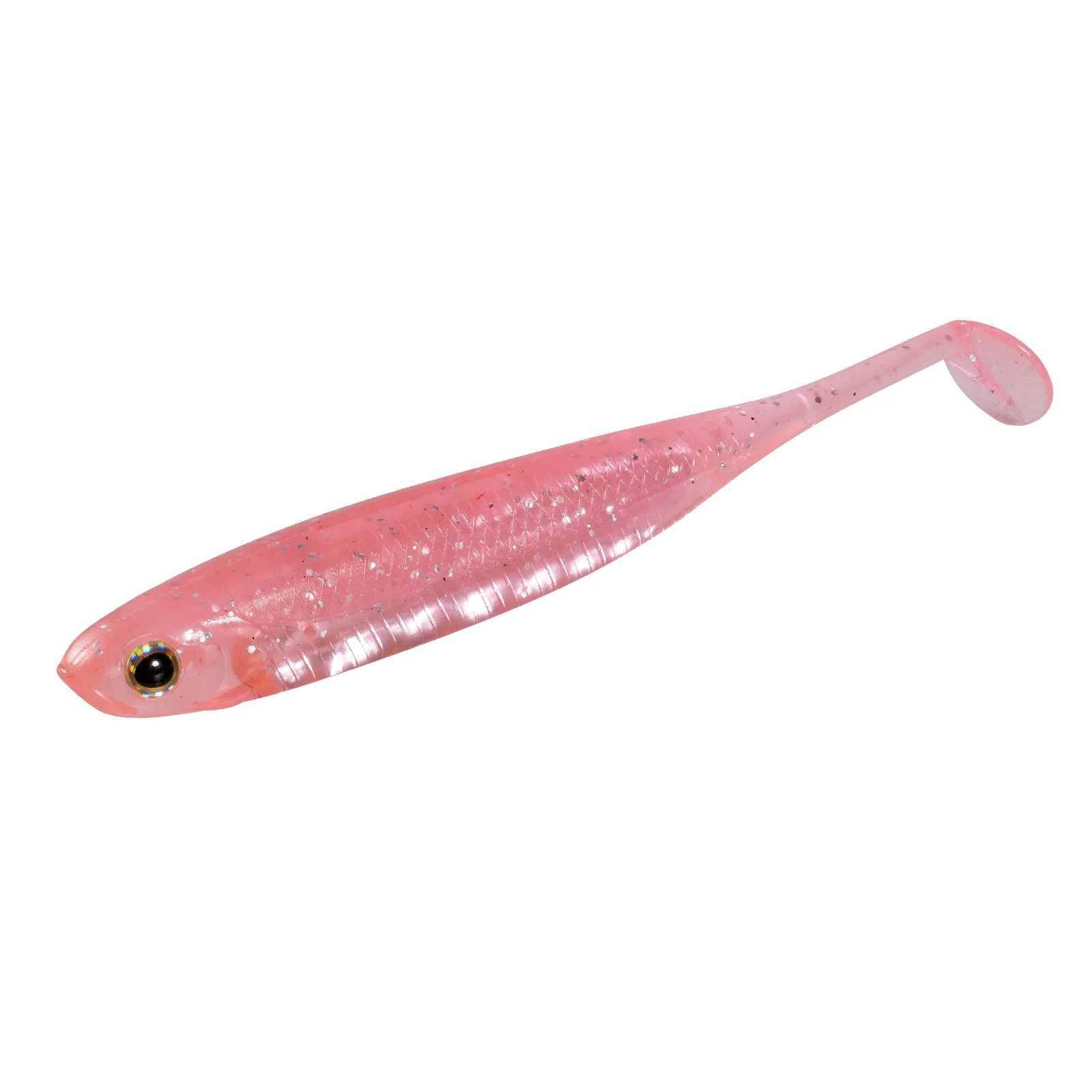 5/6 Stück Weiche Plastik-Angelköder mit Paddelschwanz, 70mm-120mm Schwimmköder für Barsch-Angeln, Drop-Shot-Rig