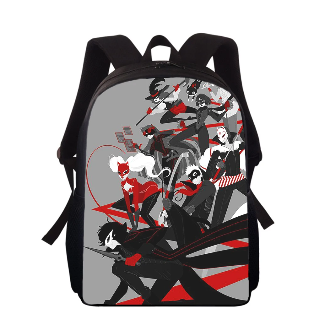 Persona 5 nehmen Sie Ihr Herz p5 16 "3D-Druck Kinder rucksack Grundschule Schult aschen für Jungen Mädchen Rucksack Schüler Schulbuch Taschen