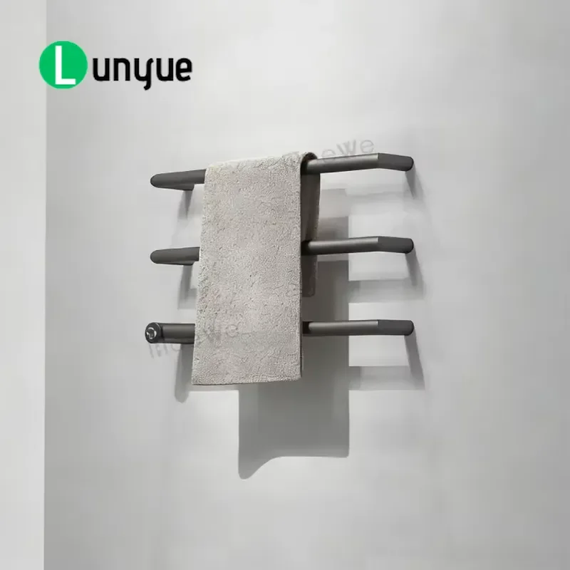 Electric Towel Rack with Thermostat High End Disinfection Heating Bathroom Warmer for Hotel Apartment Home Use Efficient