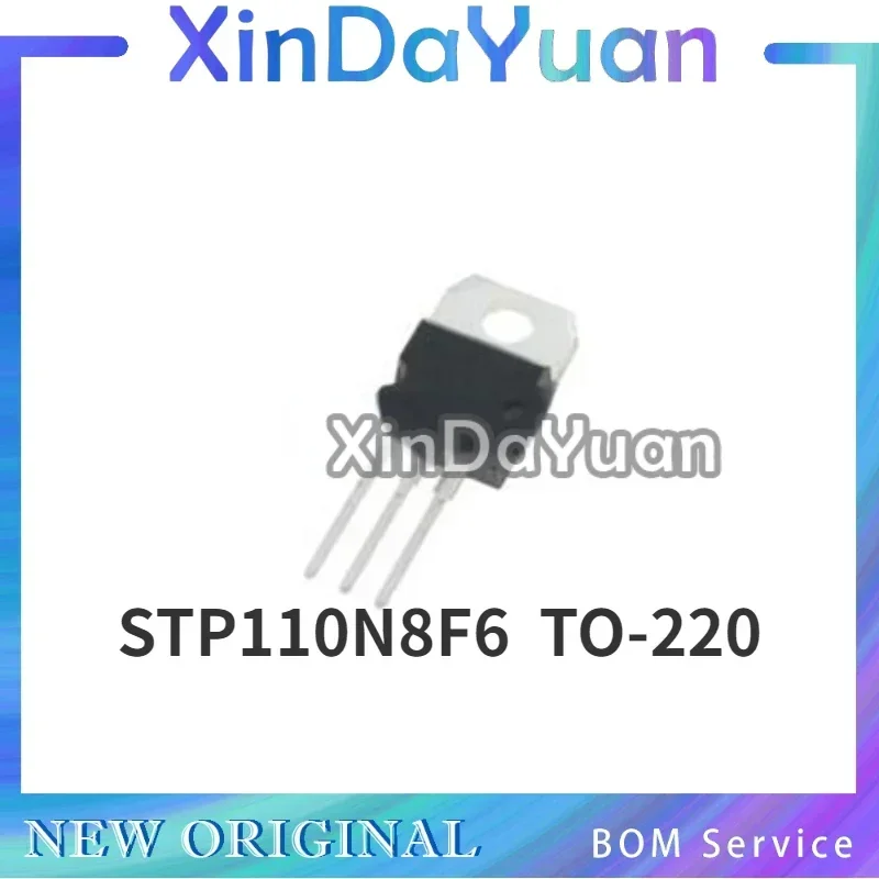 10 Stück STP110N8F6 110N8F6 TO-220 110A 80V Elektrofahrzeug-Controller
