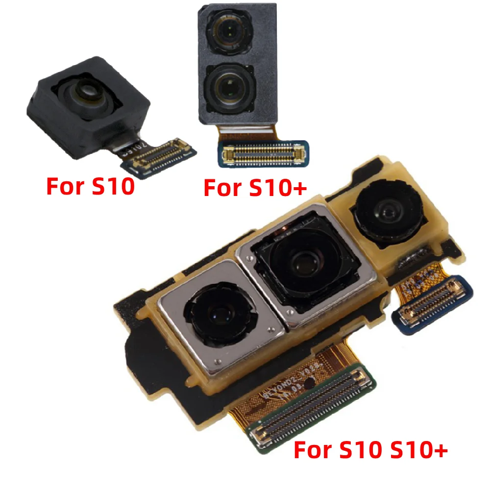 Rear Front Camera For Samsung Galaxy S10 Plus G973 G975 G973F G975F Back Selfie Small Frontal Camera Module