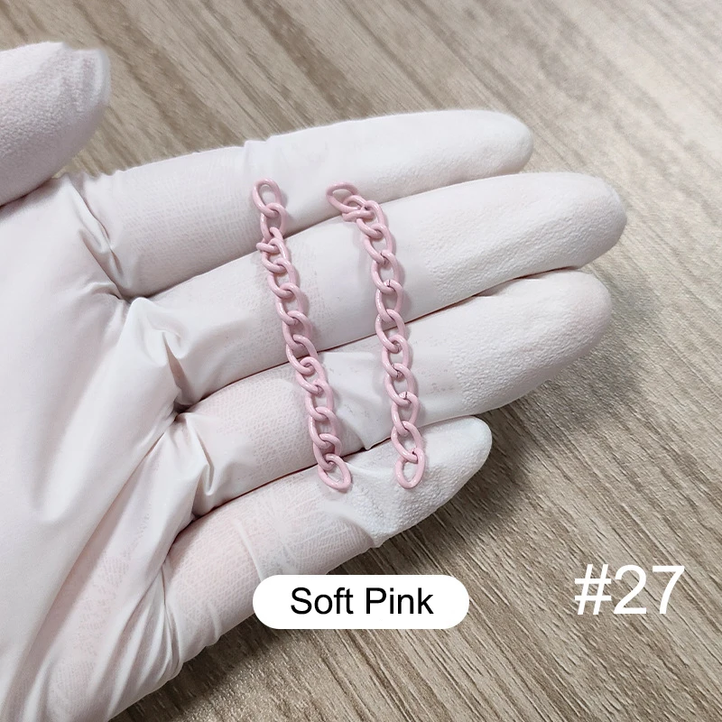 20-30 Stück 5cm Metall Bunte Schlüsselanhänger-Verlängerungskette Schlüsselring-Verbinder für Spielzeug, Puppen, Anhänger, DIY-Schmuckzubehör – Detail 9