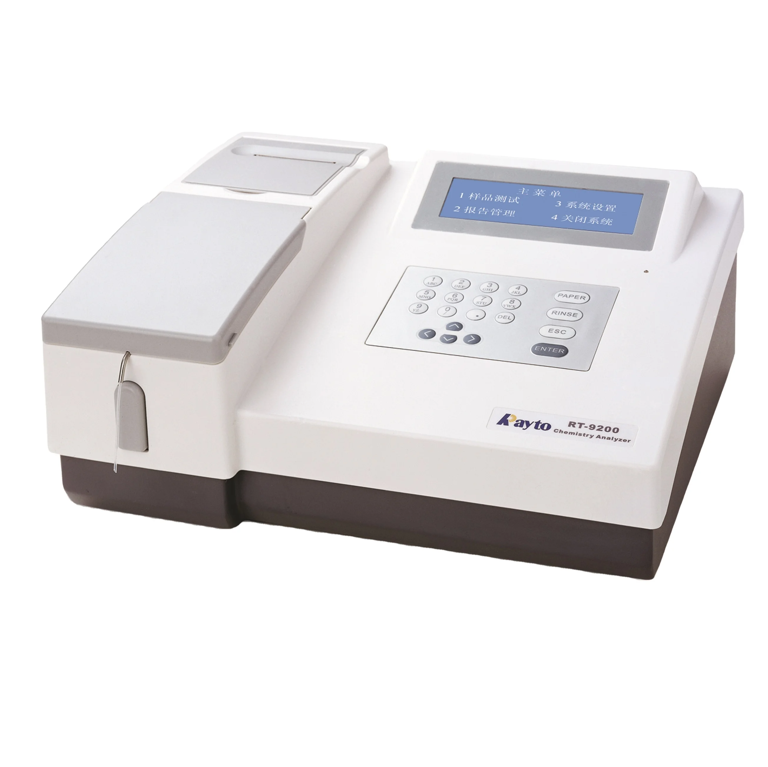 

Rayto RT-9200 Semi-automatic biochemical chemistry analyzer