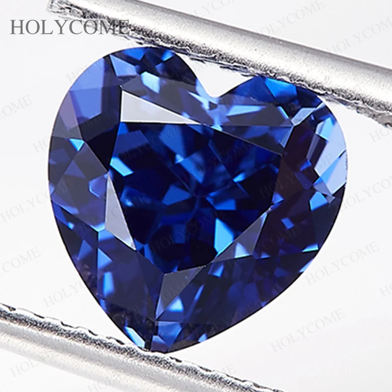 Blauer Saphir Loser Edelstein Schmuck DIY Blauer Edelstein für Schmuckherstellung Halskette Ring Perfekt zum Einlegen Großhandelspreis – Detail 4