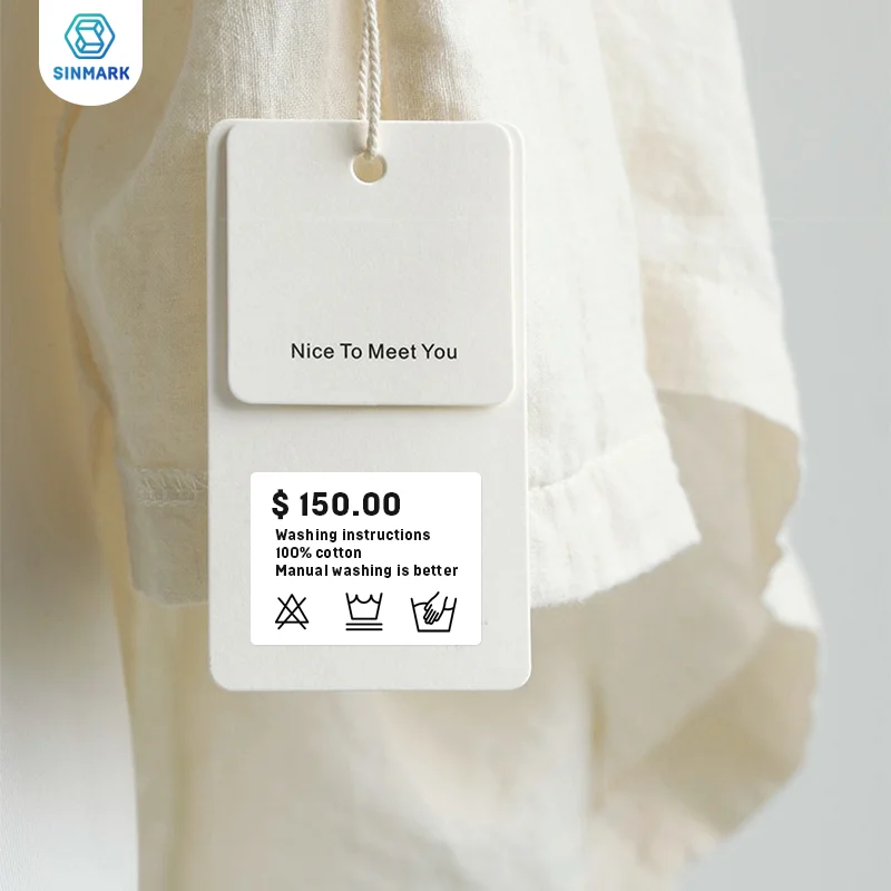 SINMARK 휴대용 프린터용 다채로운 라벨 감열지 스티커, P15 방수 자체 접착 라벨 용지