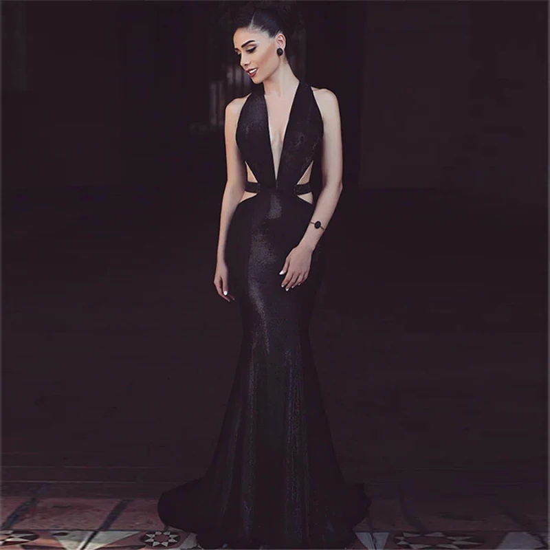 

Black Wen's Evening Dress Fashion Ccelebrity Pincess Prom Mermaid Gowns 2023 Robe De Soirée платье вечернее Vestido Gala 원피스