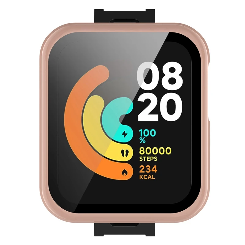 Coque de protection d'écran de montre intelligente, film renforcé, étui pour Xiaomi Mi Watch Lite, Redmi Watch